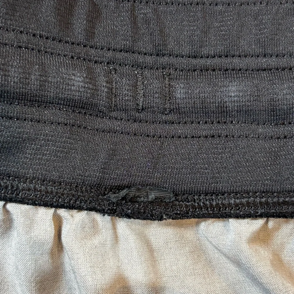 Lululemon Pace Breaker Shorts‎ Large Ocean Spray Ice Grey Black 9 Inch Inseam